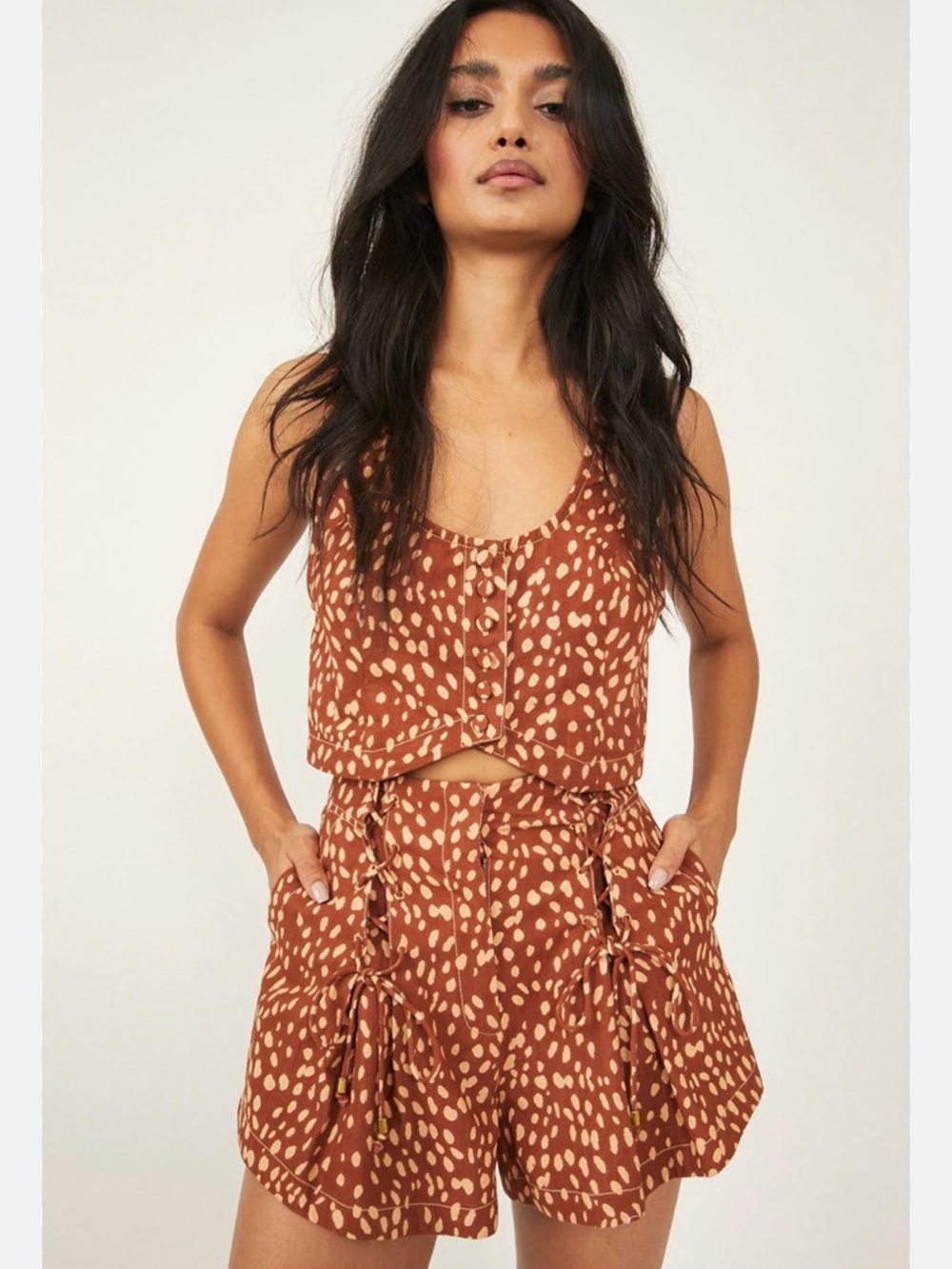 Free People Button Vest